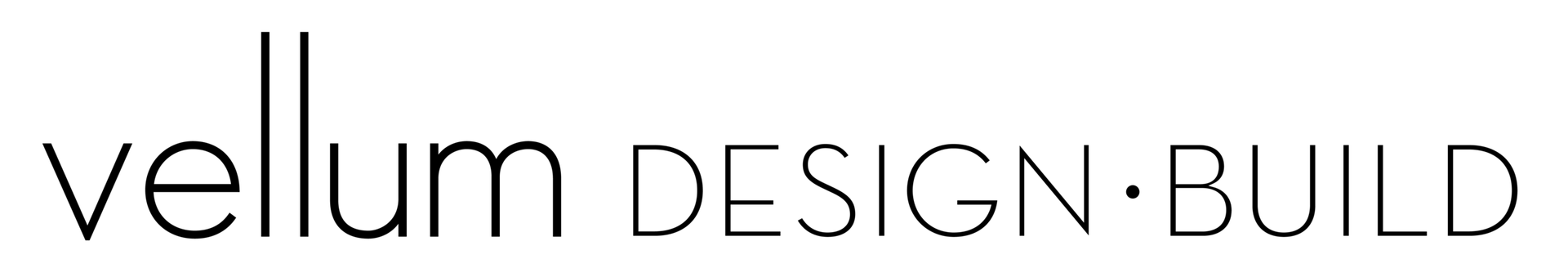 Vellum Design Build Logo